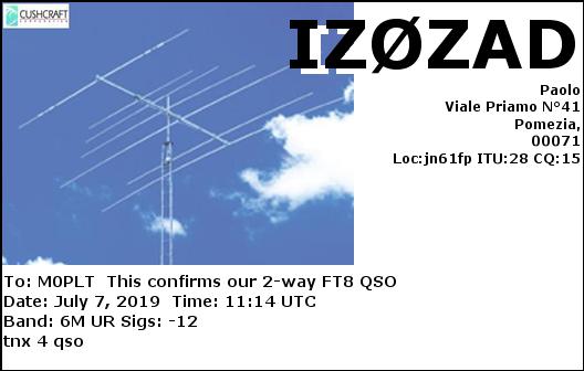 eQSL card