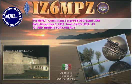 eQSL card