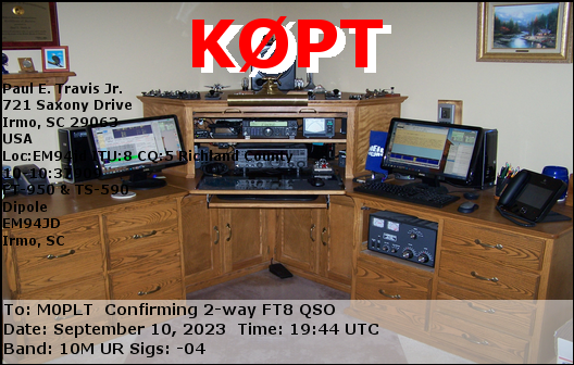 eQSL card