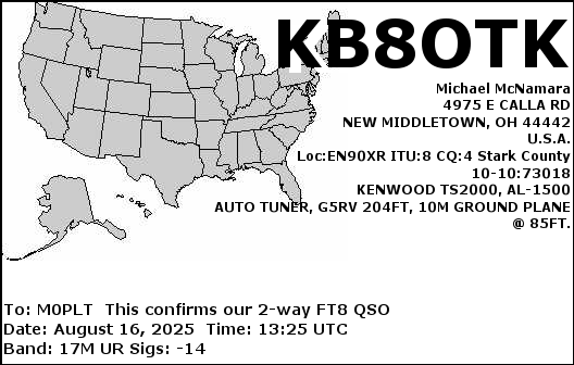 eQSL card