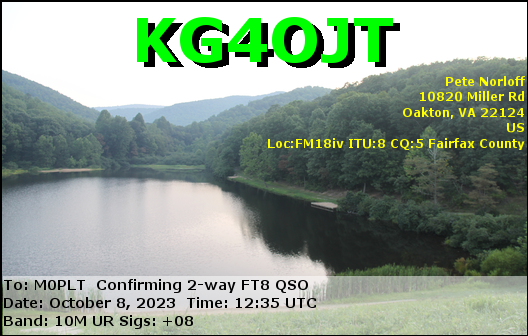 eQSL card