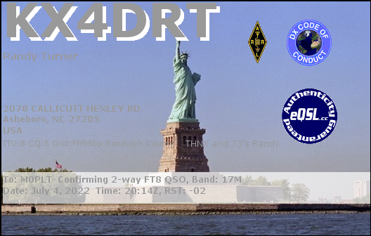 eQSL card