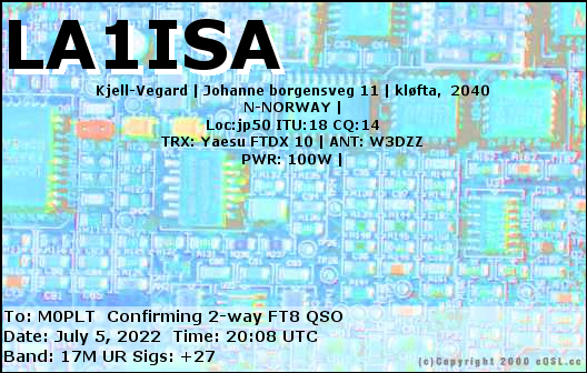 eQSL card