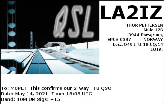 eQSL card