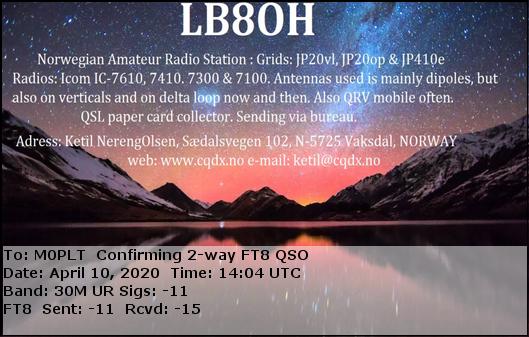 eQSL card