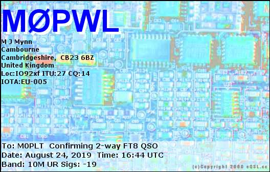 eQSL card