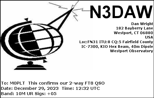 eQSL card