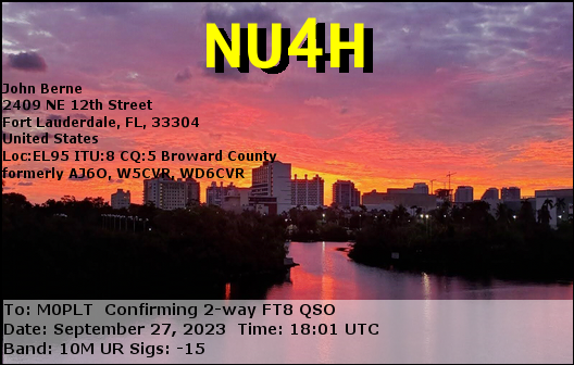 eQSL card