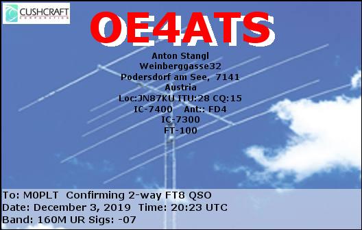 eQSL card