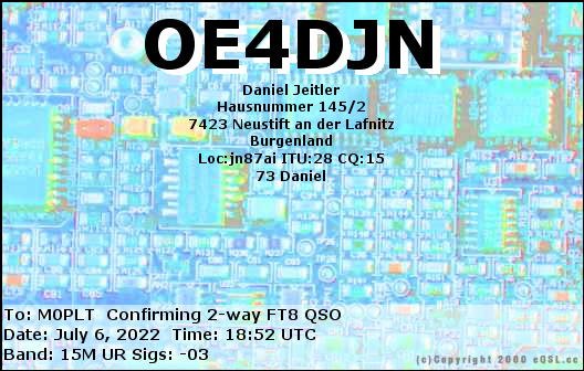 eQSL card