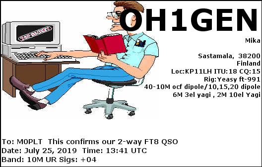 eQSL card