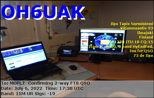 eQSL card