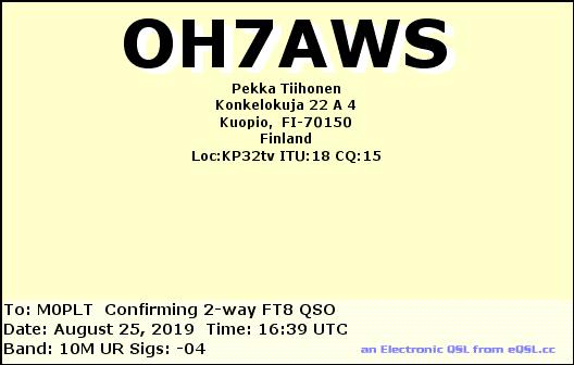 eQSL card