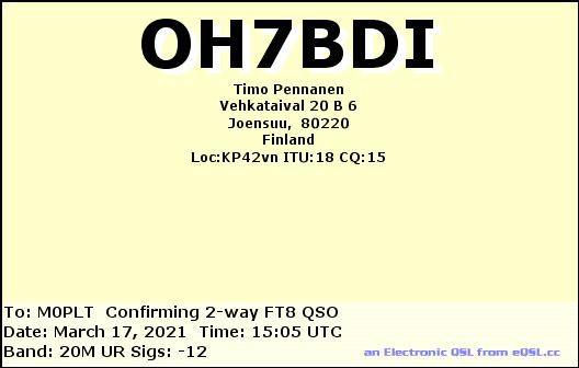 eQSL card