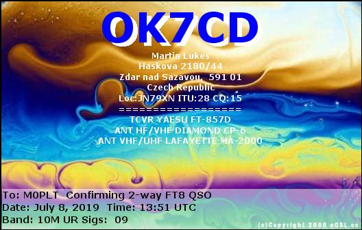 eQSL card