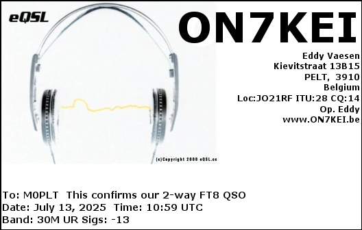eQSL card