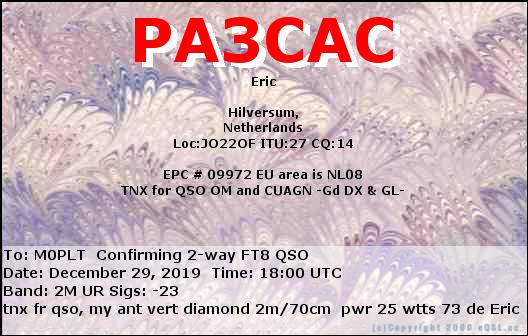 eQSL card