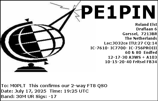 eQSL card