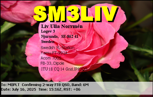eQSL card