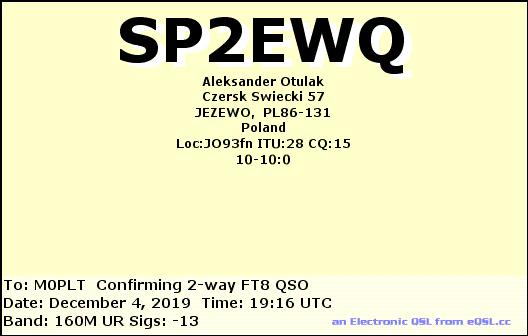 eQSL card