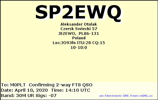 eQSL card