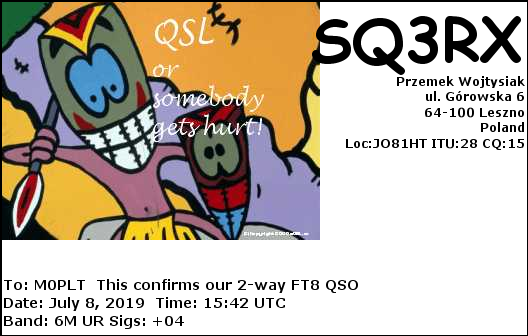 eQSL card