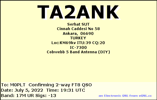 eQSL card