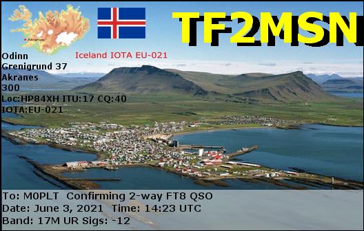 eQSL card