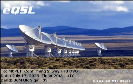 eQSL card