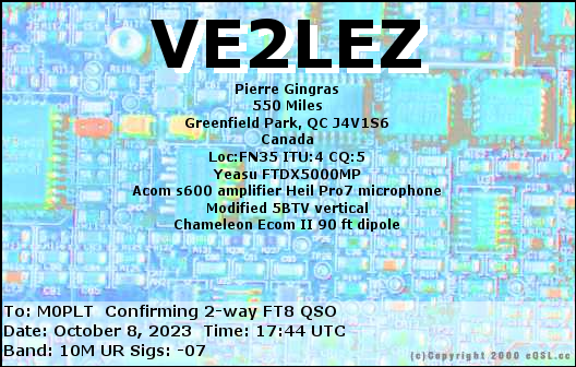 eQSL card