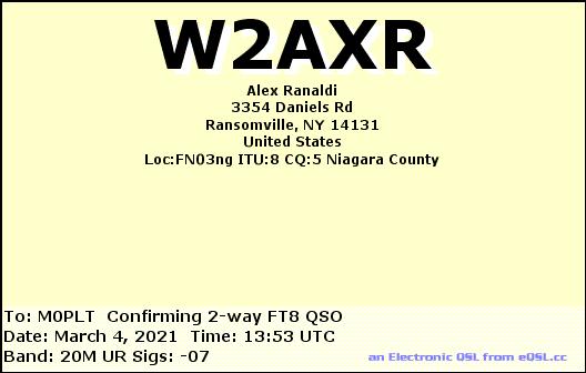 eQSL card