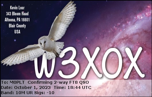 eQSL card