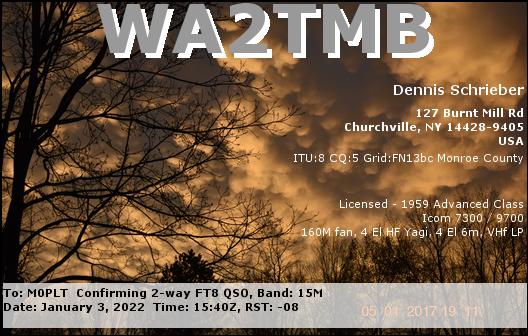 eQSL card