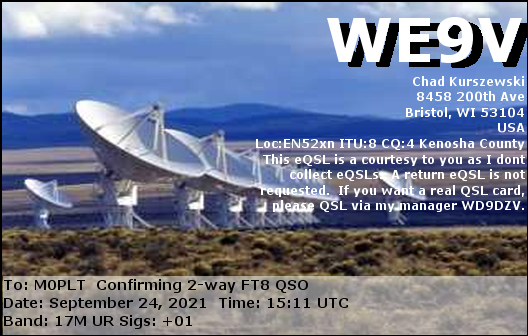 eQSL card