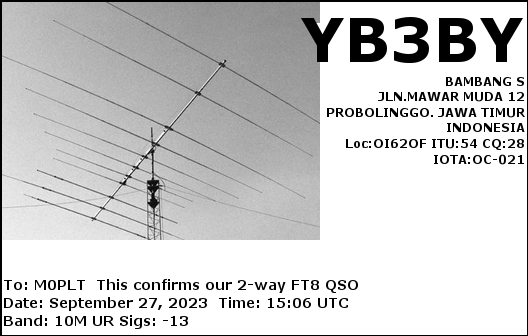 eQSL card