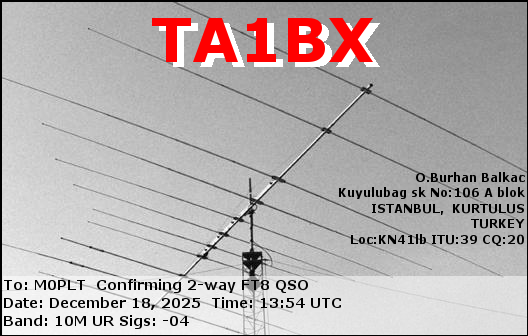 eQSL card