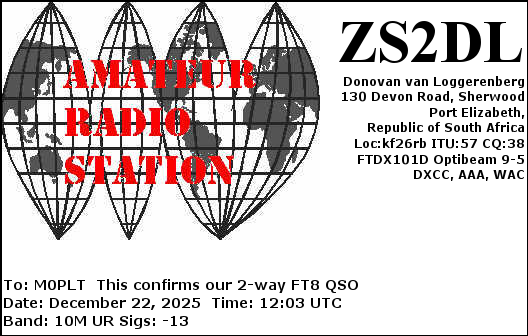 eQSL card
