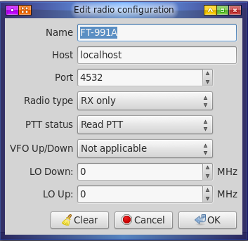 gpredict interface