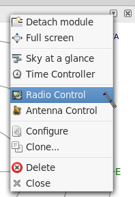 gpredict radio control