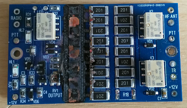 attenuator board